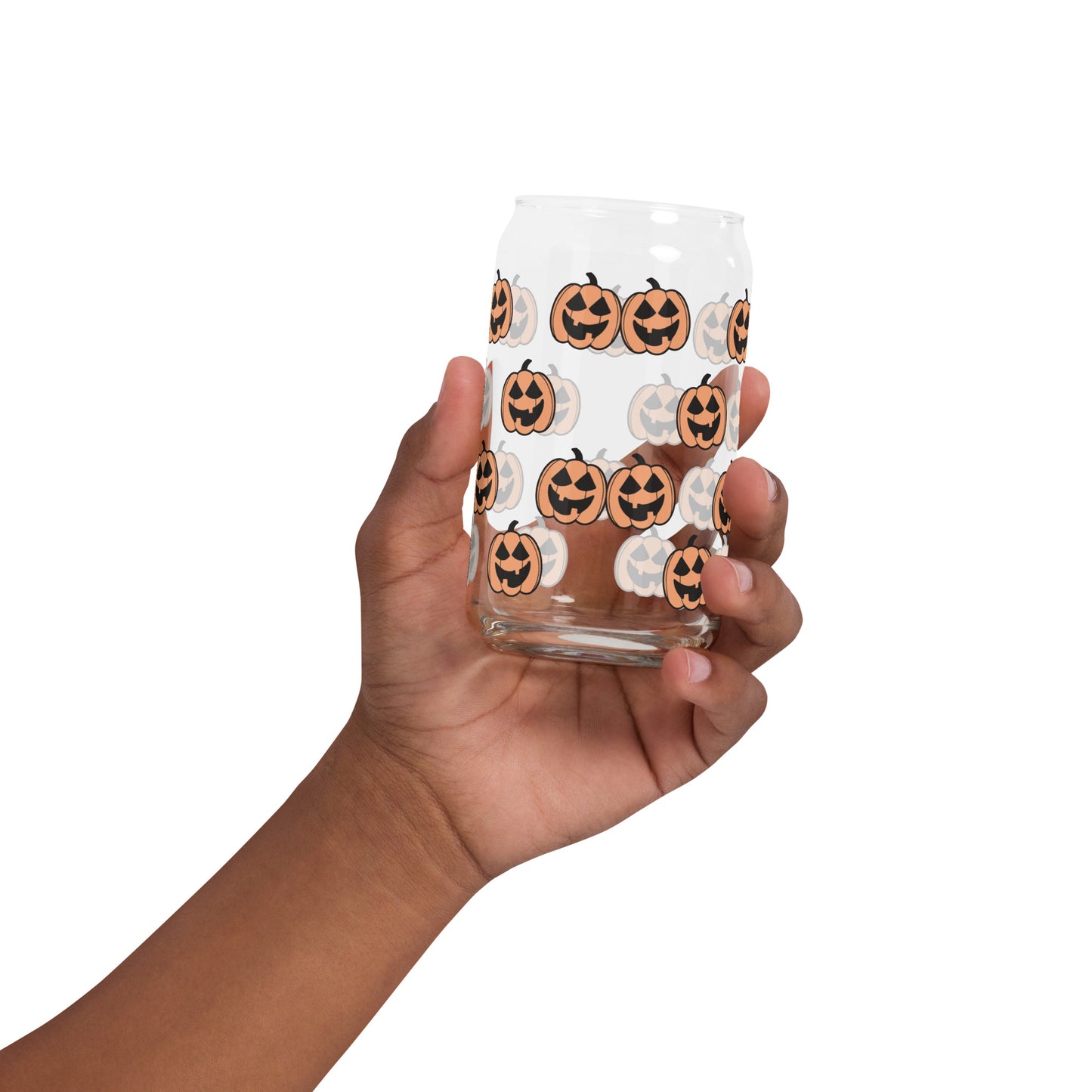 Fun Pumpkin Can-shaped glass