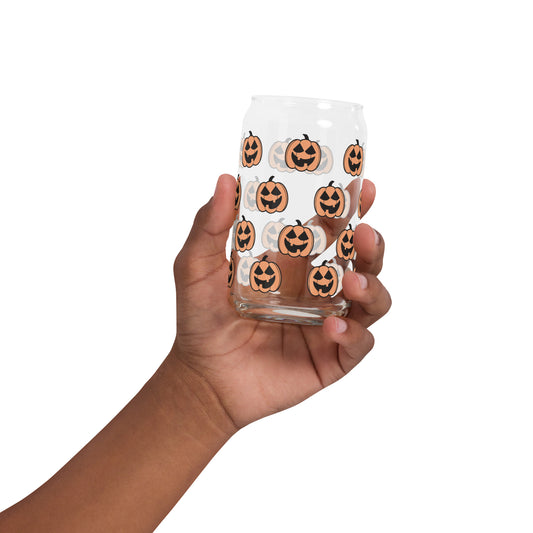 Fun Pumpkin Can-shaped glass