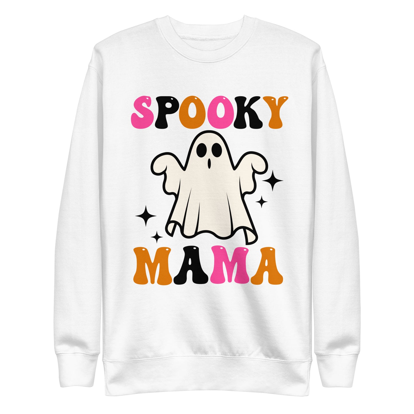 Cute Spooky Mama Unisex Premium Sweatshirt