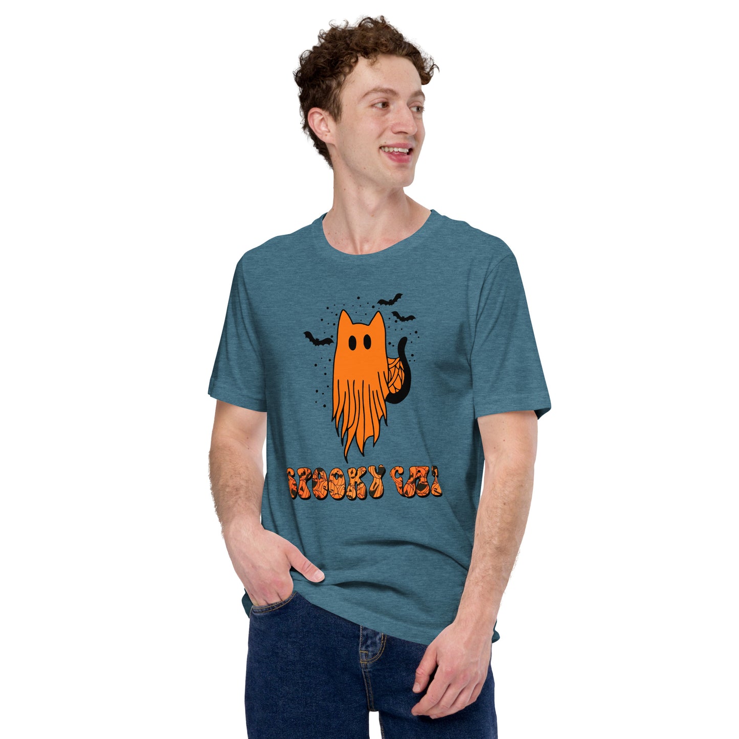 Spooky Cat Unisex t-shirt