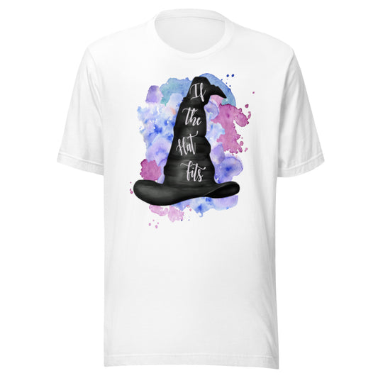 If The Hat Fits Unisex t-shirt